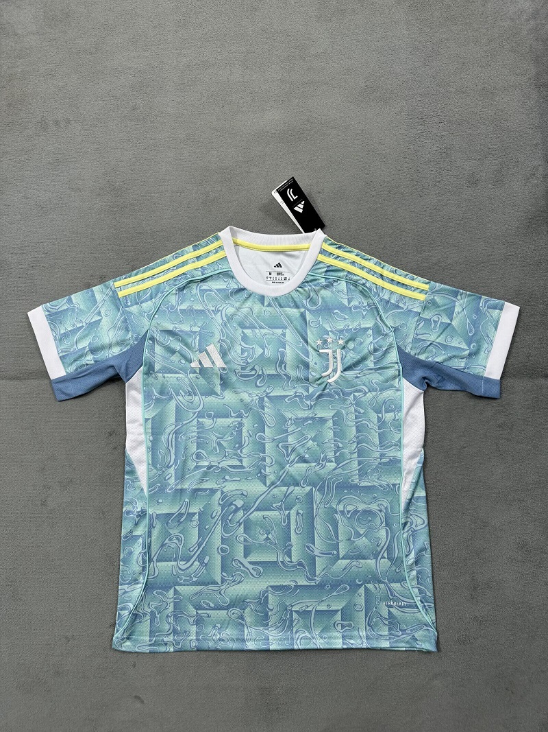 AAA Quality Juventus 25/26 Away Blue Soccer Jersey